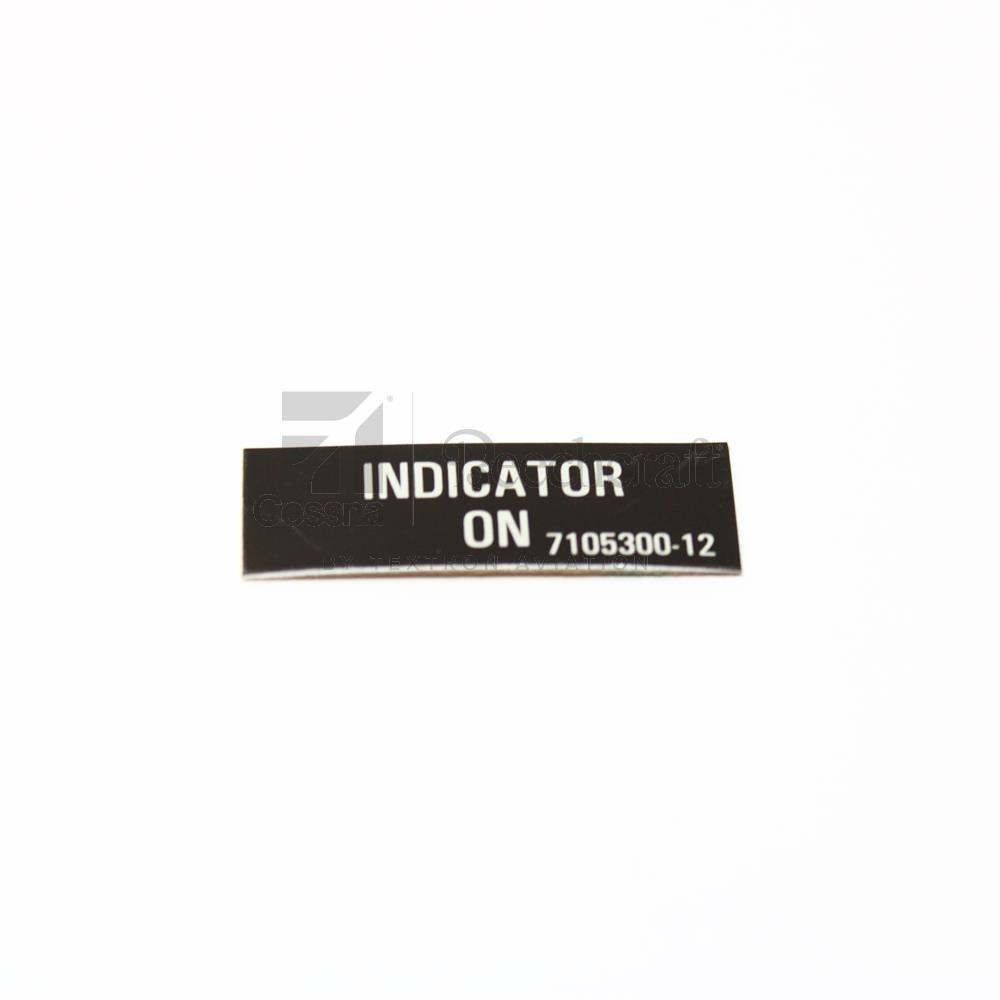 7105300-12|METAL INDICATOR ON