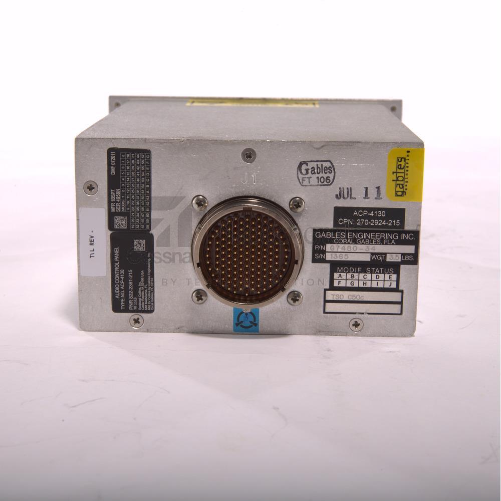 ACP-4130 AUDIO PANEL