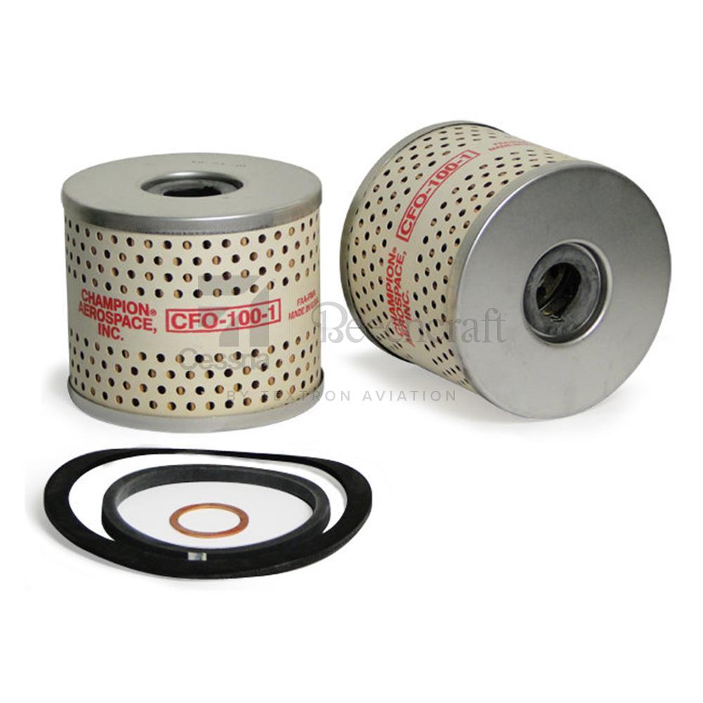 CFO-100-1 | Champion Aerospace Short Element Oil Filter