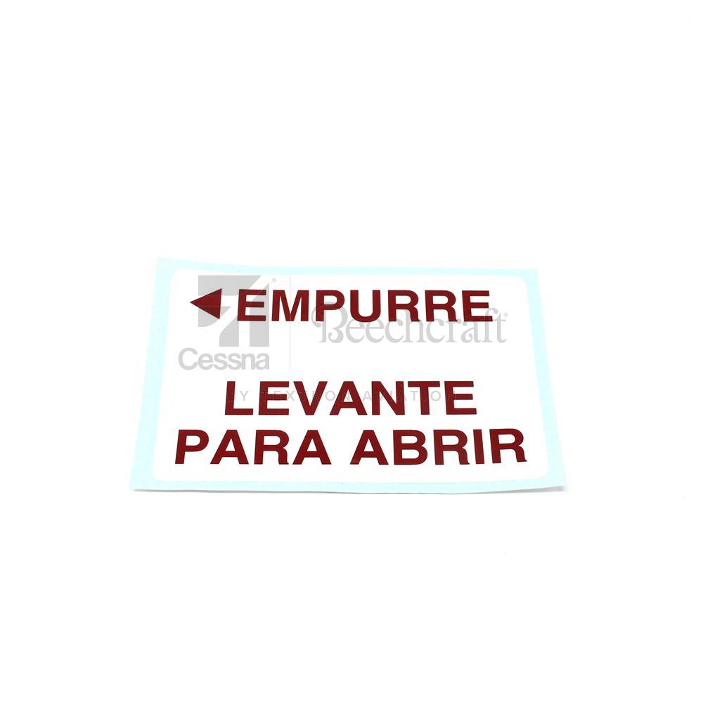 4516082-68|DECAL CAB DOOR INST (EXT)