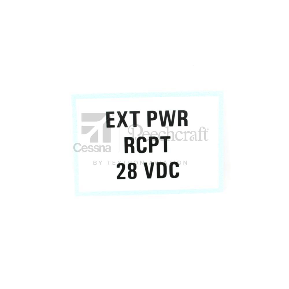 6705425-6|PLACARD- EXT POWER