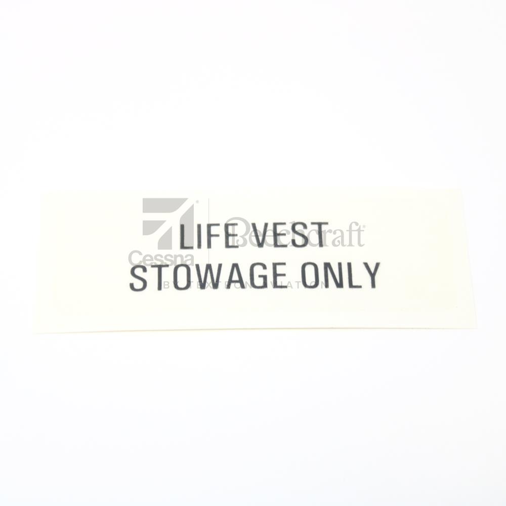 4811477-202 | Life Vest Placard