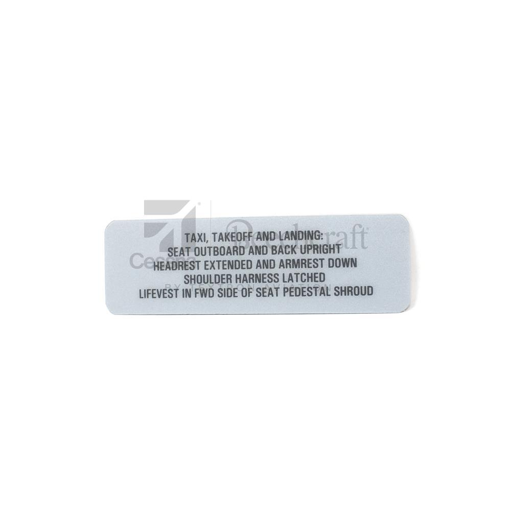 4811622-34|PLACARD CABIN WINDOW UK