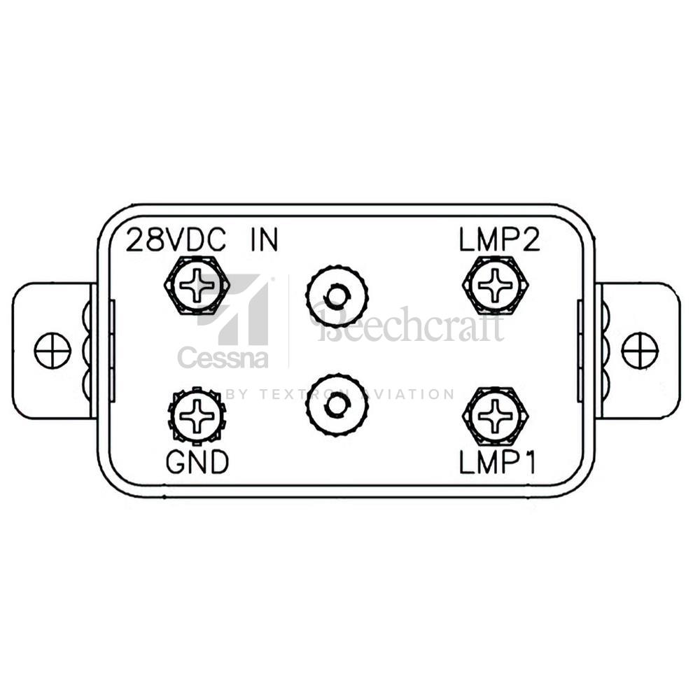 Dual Position Lights Switch Assembly 28VDC