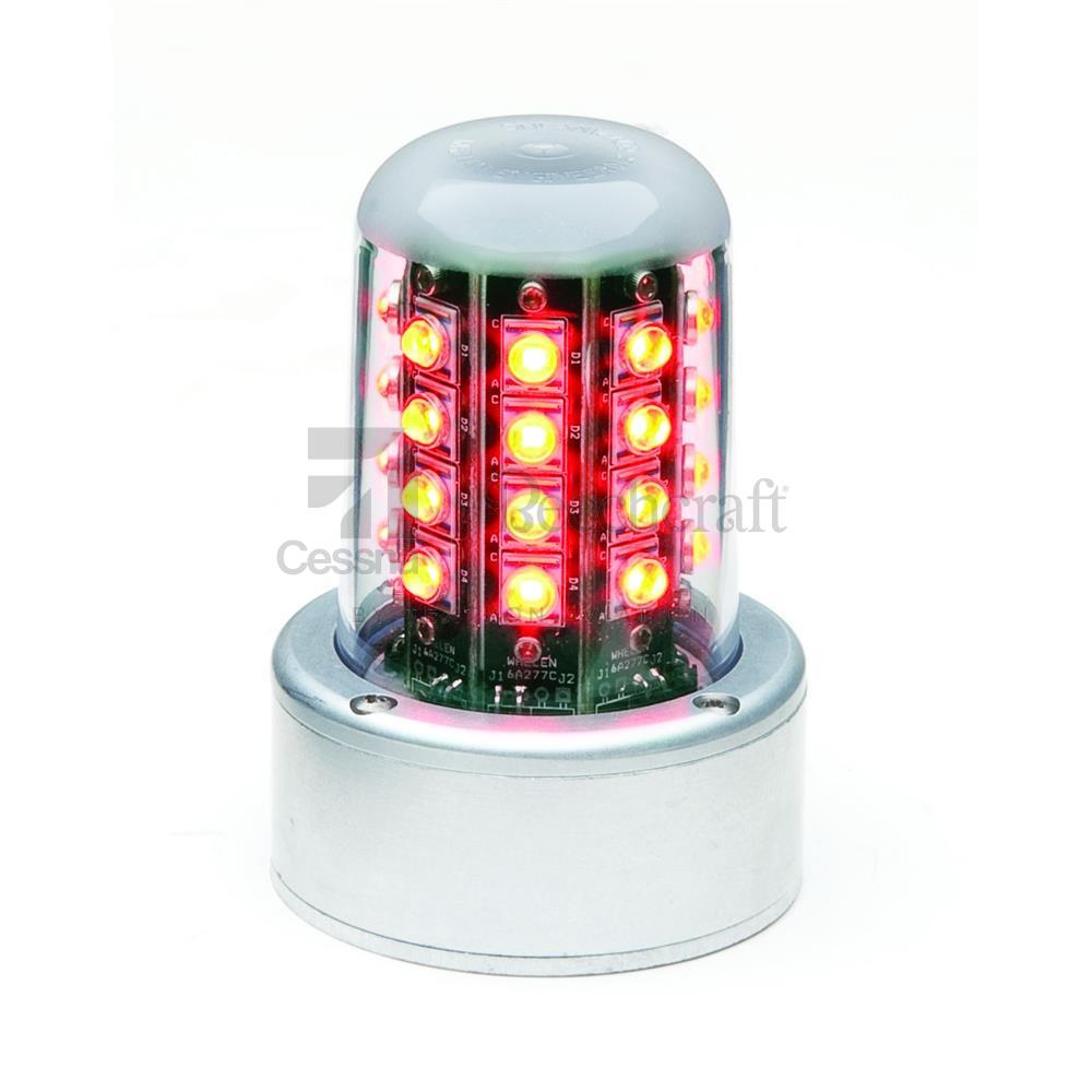 Whelen Exterior Lights Model 7108013 LED BEACON RED 28V