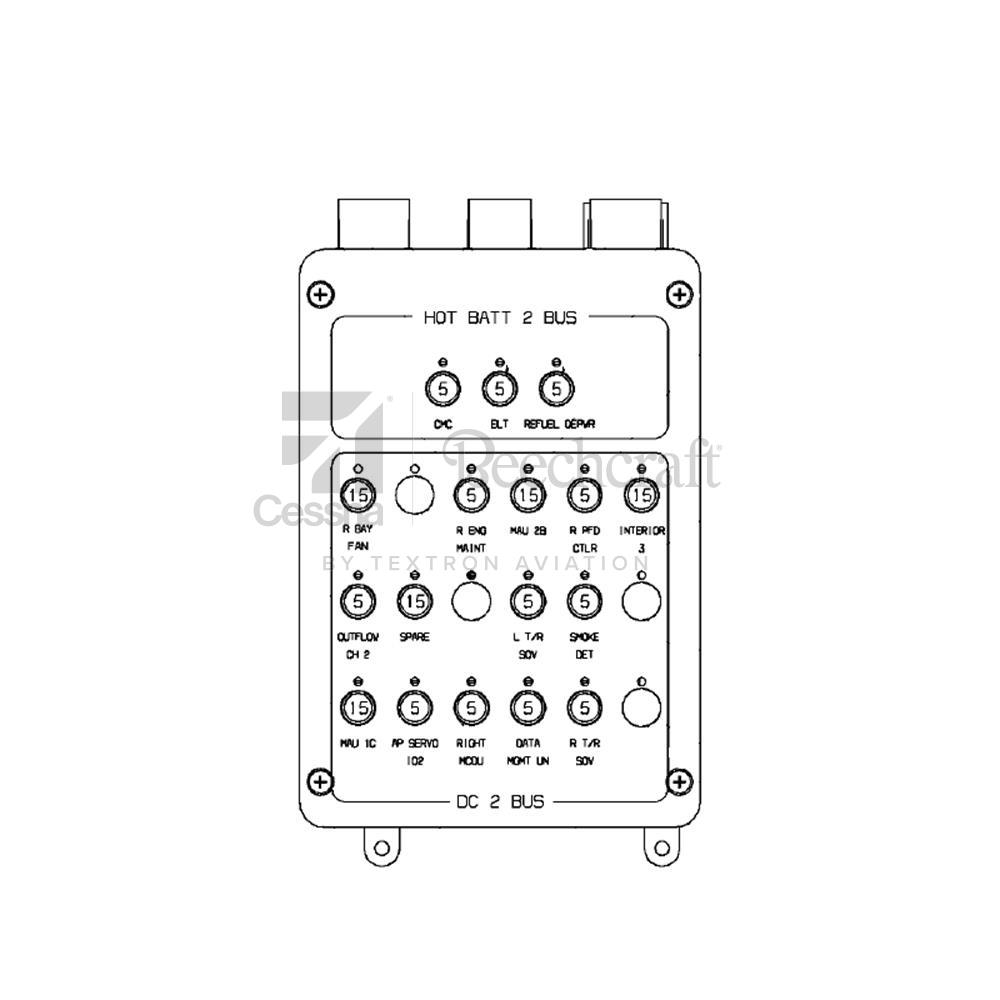 401-364720-0025|CIRCUIT BREAKER PANEL ASSEMBLY