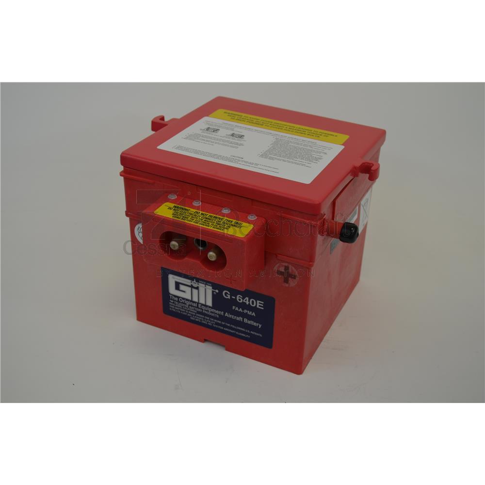 Teledyne Battery Products Dry Charge Flooded Batteries G-640E Dry Cell Battery 24V 14A