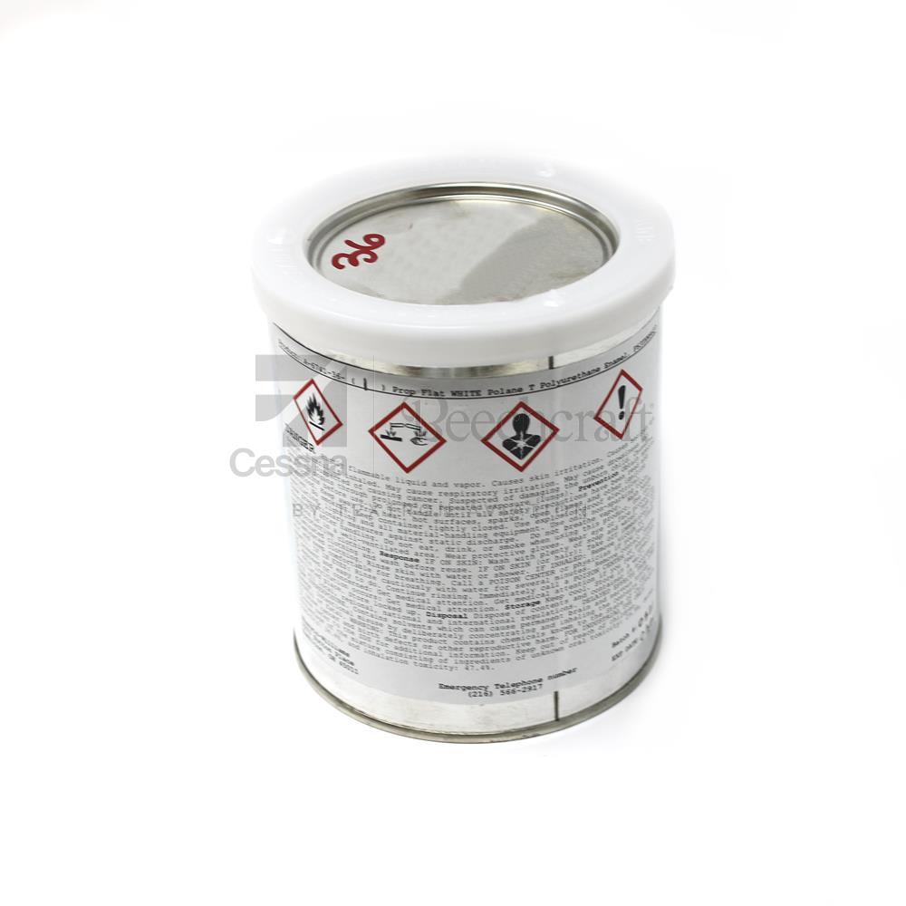 A-6741-36-1|PAINT, FLAT WHITE POLANE, QT