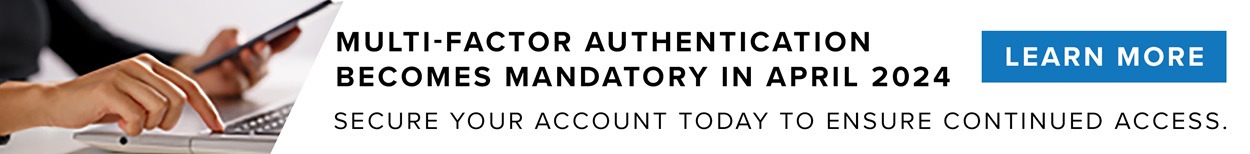 Activate Multi-Factor Authentication Before April